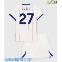 Camisa de time de futebol Chelsea Malo Gusto #27 Replicas 3º Equipamento Infantil 2026-27 Manga Curta (+ Calças curtas)